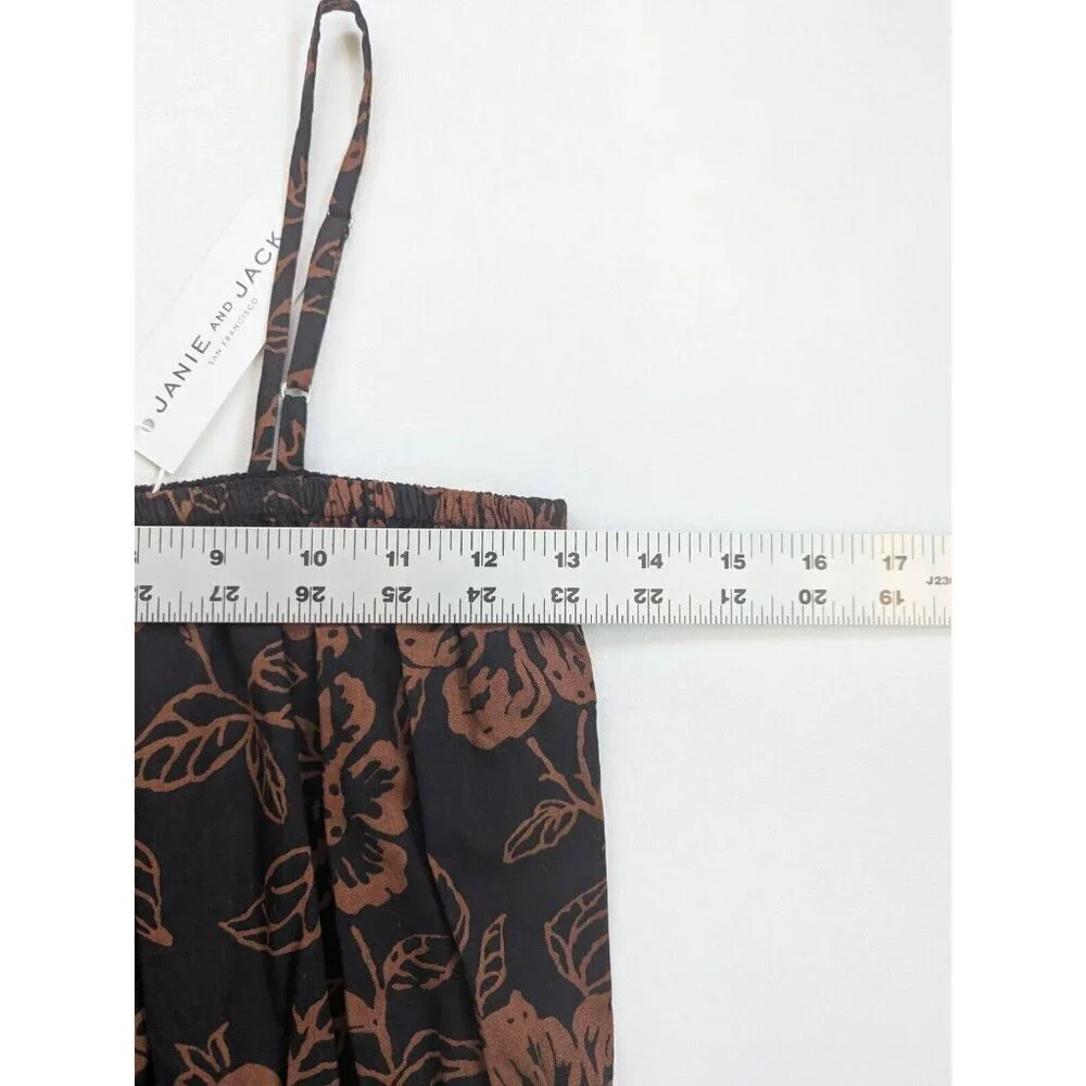 Janie & Jack Binabu Girls Floral Summer Sundress Size Age 12 Boho Style NEW - Picture 7 of 12